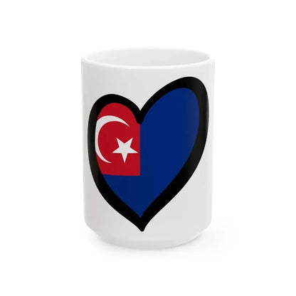 EuroJohor (Malaysia) White Coffee Mug 15oz - Go Mug Yourself