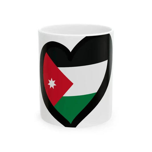 EuroJordania (Jordan) White Coffee Mug 11oz - Go Mug Yourself