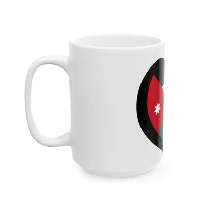 EuroJordania (Jordan) White Coffee Mug - Go Mug Yourself