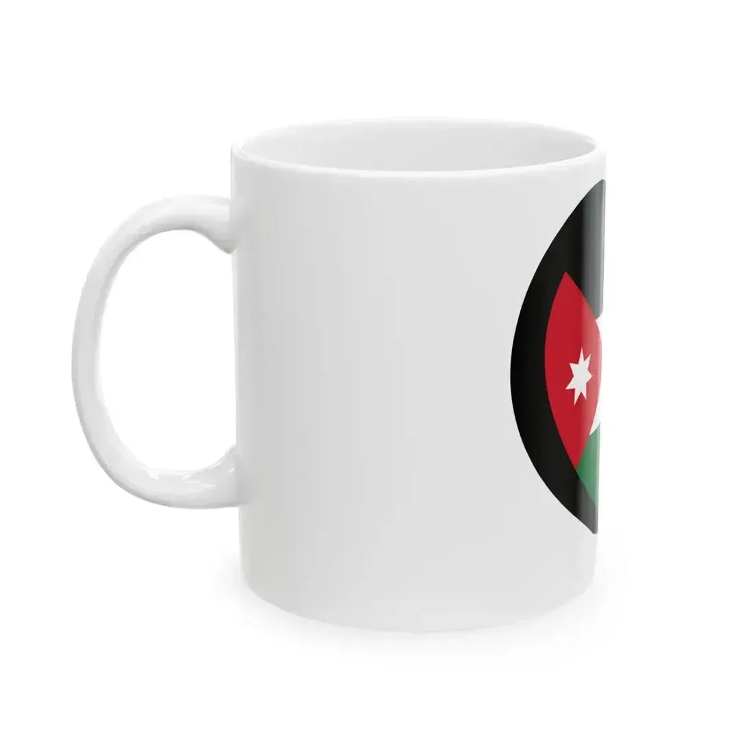 EuroJordaniaAnterior (Jordan) White Coffee Mug - Go Mug Yourself