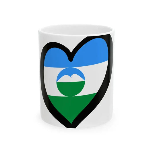 EuroKabardia-Balkaria (Russia) White Coffee Mug 11oz - Go Mug Yourself