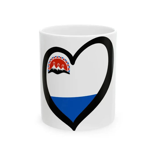 EuroKamchatka (Russia) White Coffee Mug 11oz - Go Mug Yourself