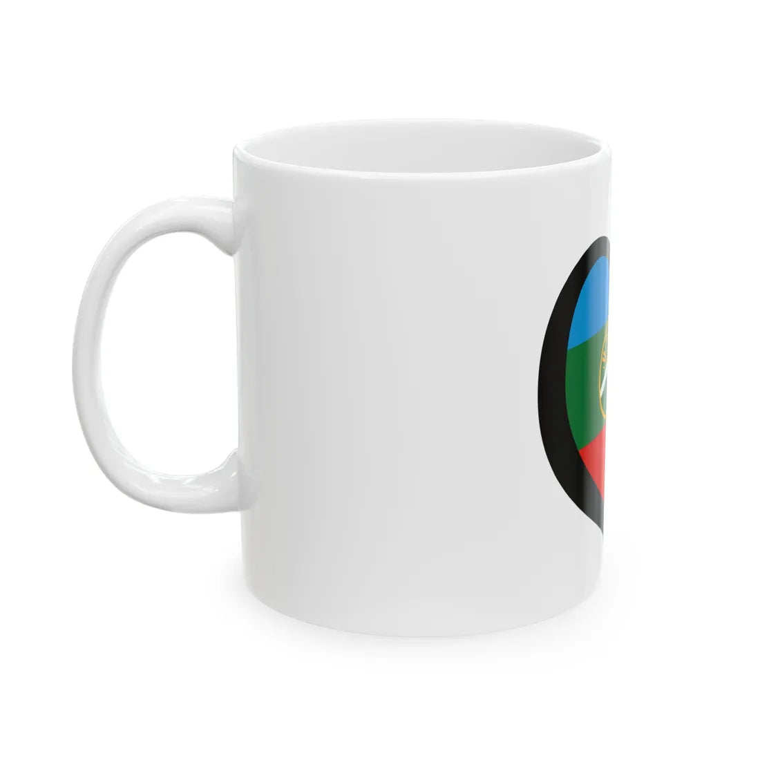 EuroKarachayevo-Cherkesia (Russia) White Coffee Mug - Go Mug Yourself