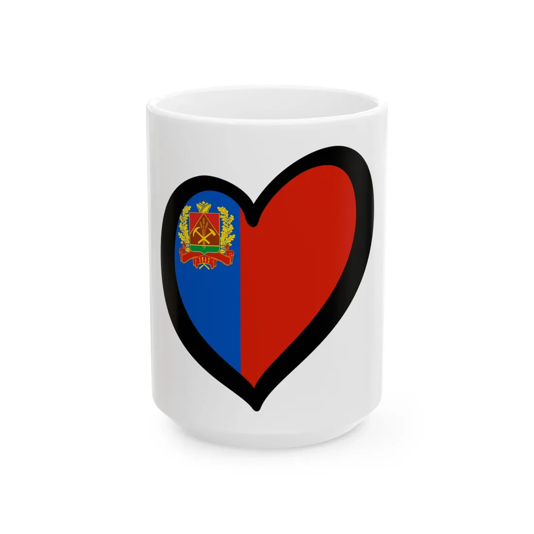 EuroKemerovo 2002-2003 (Russia) White Coffee Mug 15oz - Go Mug Yourself