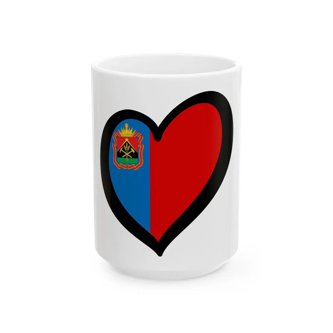 EuroKemerovo (Russia) White Coffee Mug 15oz - Go Mug Yourself