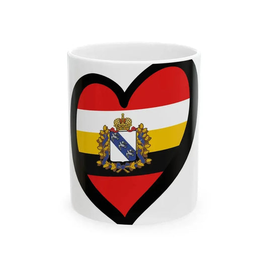 EuroKursk (Russia) White Coffee Mug 11oz - Go Mug Yourself