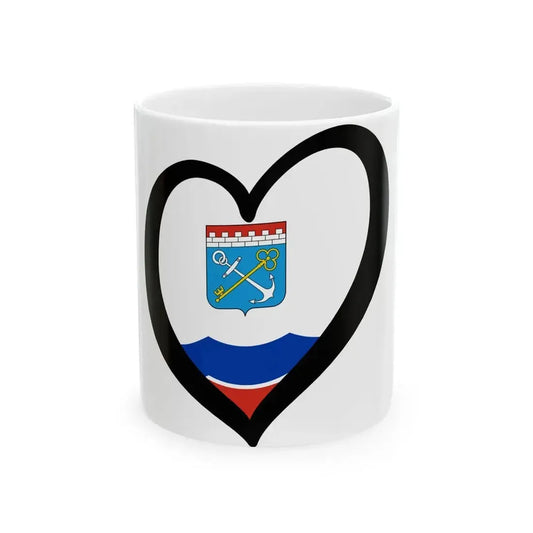 EuroLeningrado (Russia) White Coffee Mug 11oz - Go Mug Yourself