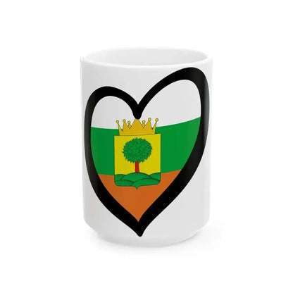 EuroLipetsk 2003 (Russia) White Coffee Mug 15oz - Go Mug Yourself