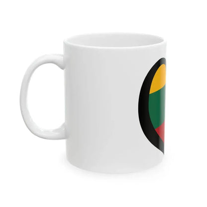 EuroLithuania (Lithuania) White Coffee Mug - Go Mug Yourself