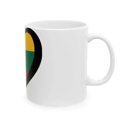 EuroLithuania (Lithuania) White Coffee Mug - Go Mug Yourself