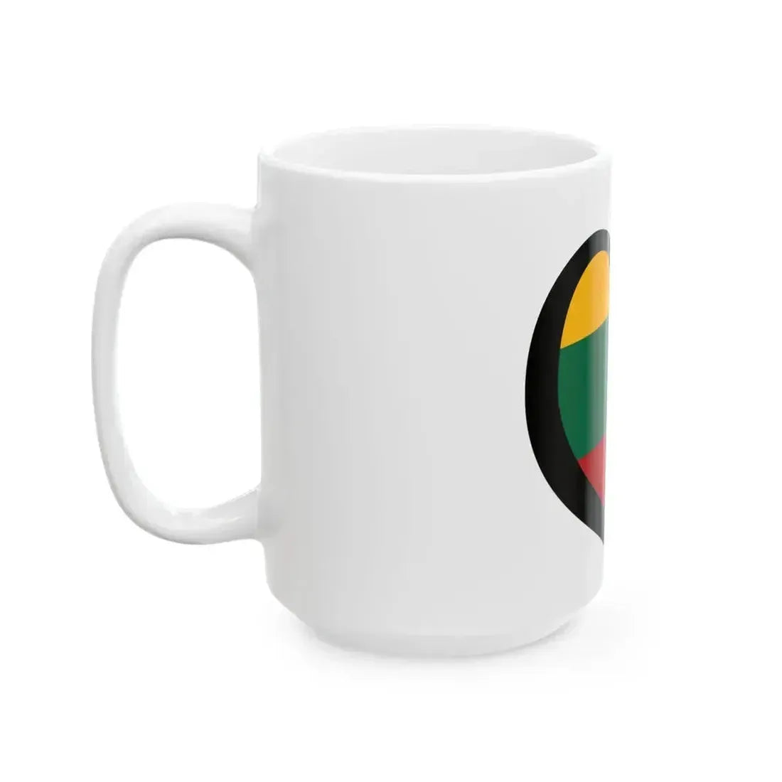 EuroLithuania (Lithuania) White Coffee Mug - Go Mug Yourself