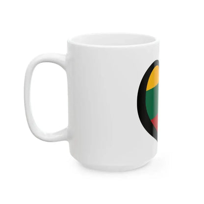 EuroLithuania (Lithuania) White Coffee Mug - Go Mug Yourself