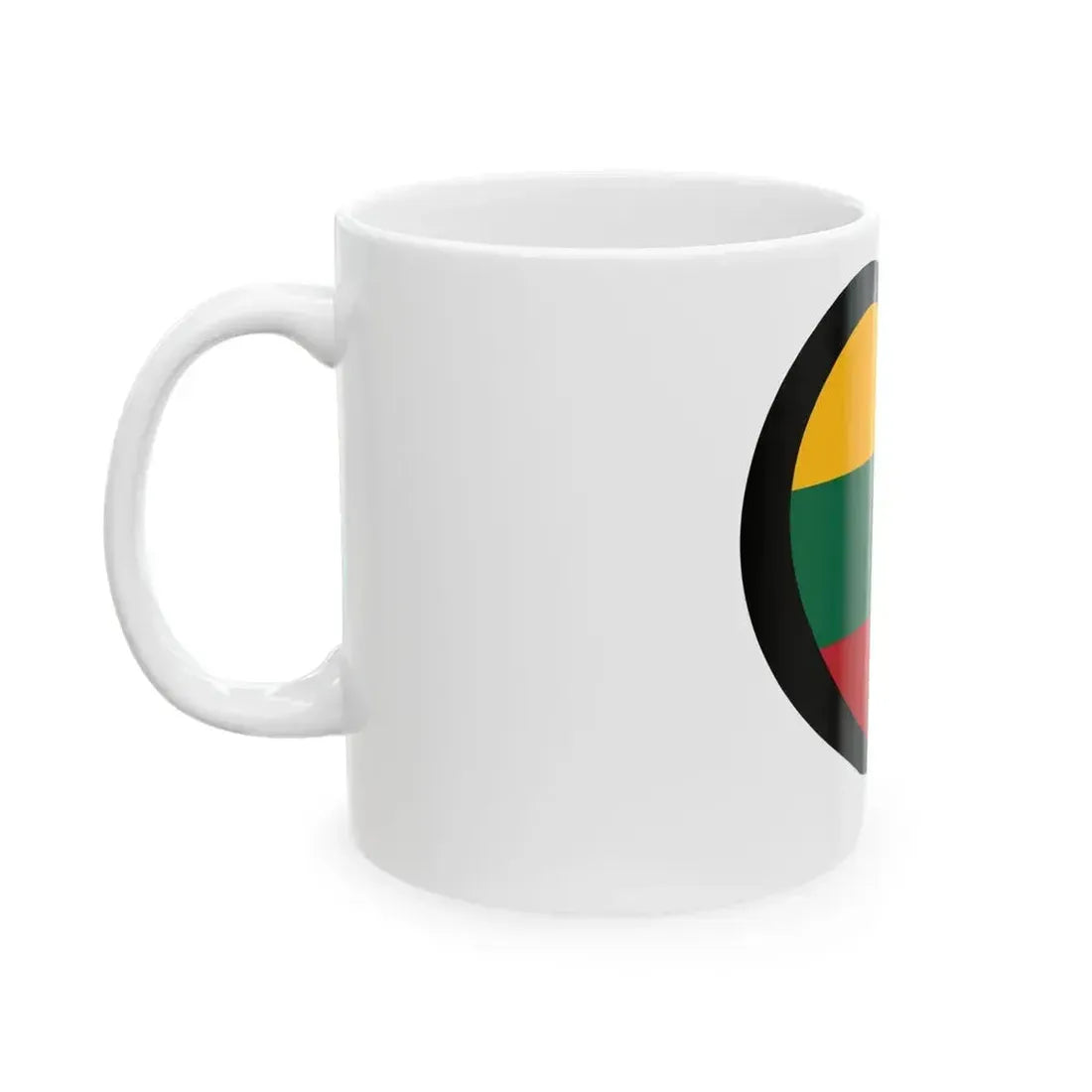 EuroLithuaniaAnterior (Lithuania) White Coffee Mug - Go Mug Yourself