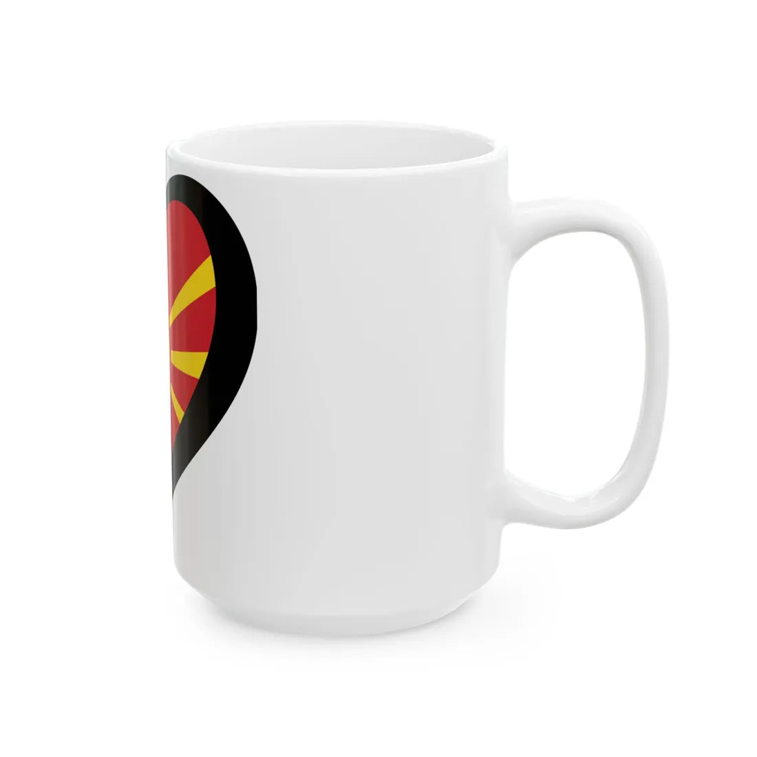 EuroMacedonia del Norte (North Macedonia) White Coffee Mug - Go Mug Yourself