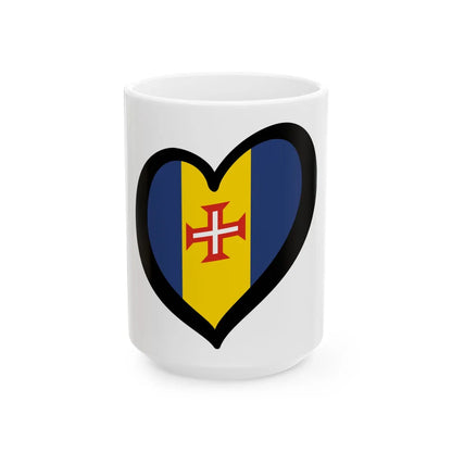 EuroMadeira (Portugal) White Coffee Mug 15oz - Go Mug Yourself