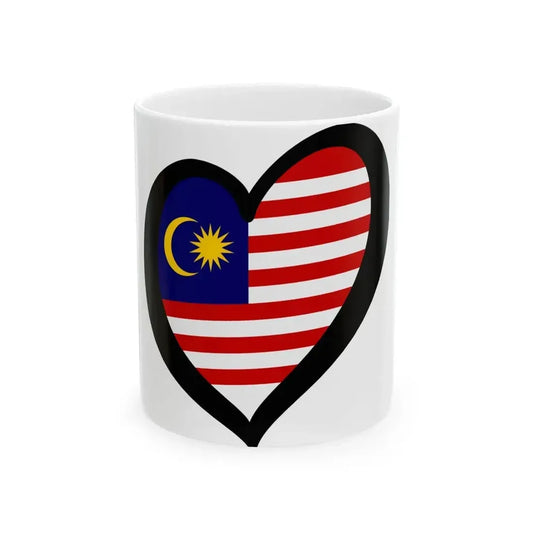 EuroMalasia (Malaysia) White Coffee Mug 11oz - Go Mug Yourself