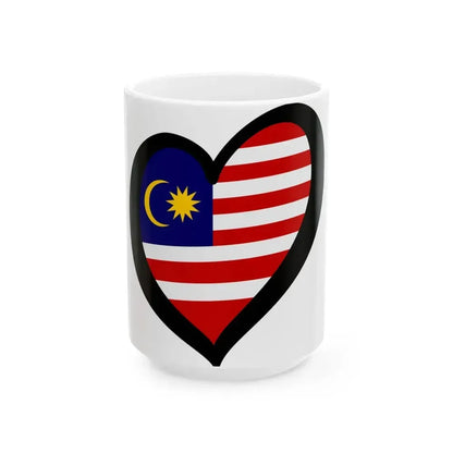 EuroMalaya (Malaysia) White Coffee Mug 15oz - Go Mug Yourself