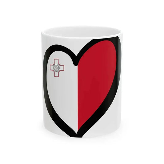EuroMalta (Malta) White Coffee Mug 11oz - Go Mug Yourself
