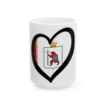 EuroMari-El (Russia) White Coffee Mug 15oz - Go Mug Yourself