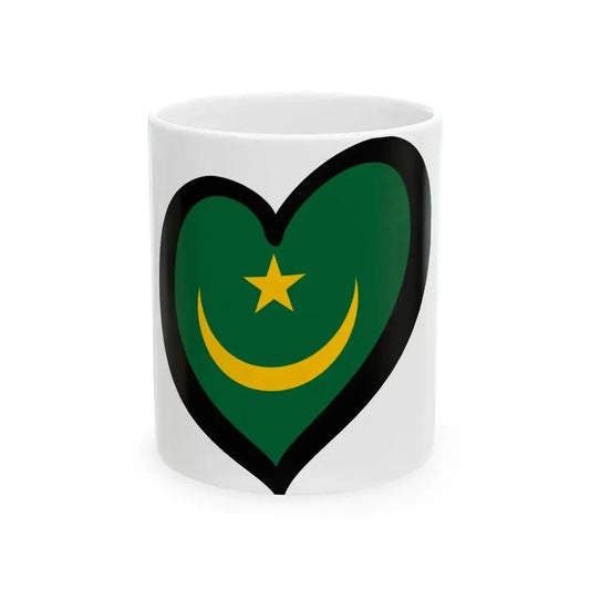EuroMauritania 1959-2017 (Mauritania) White Coffee Mug 11oz - Go Mug Yourself