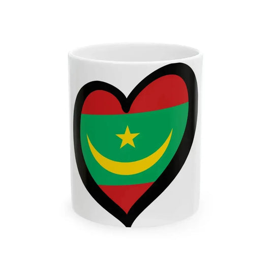 EuroMauritania (Mauritania) White Coffee Mug 11oz - Go Mug Yourself