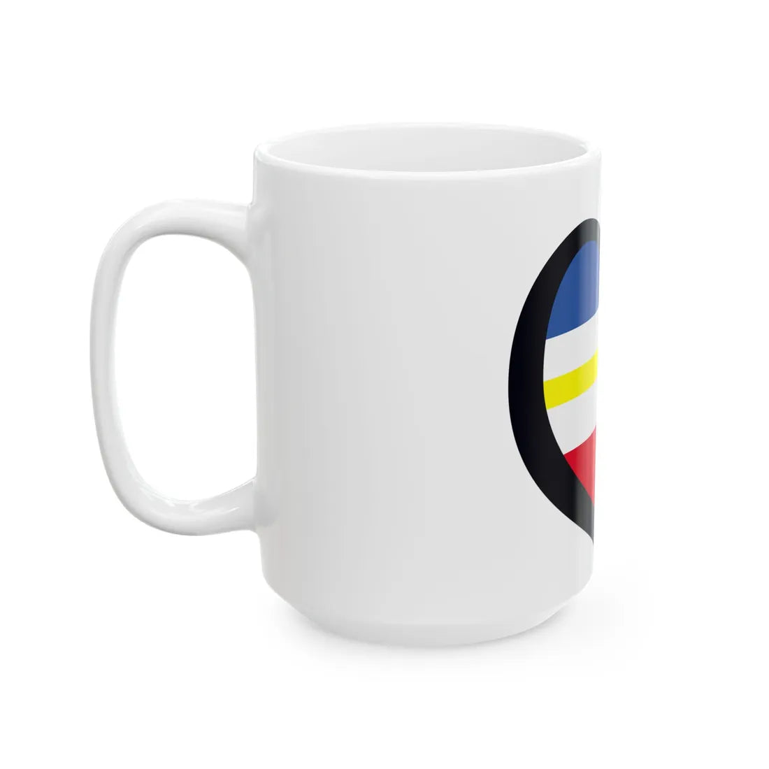 EuroMecklenburg-Vorpommern (Germany) White Coffee Mug - Go Mug Yourself