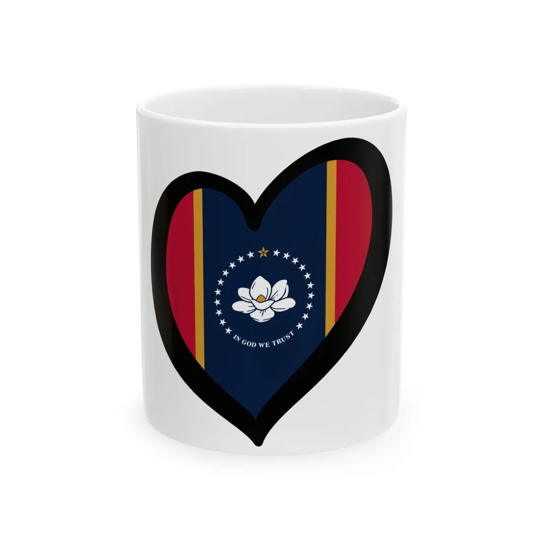 EuroMisisipi (United States) White Coffee Mug 11oz - Go Mug Yourself