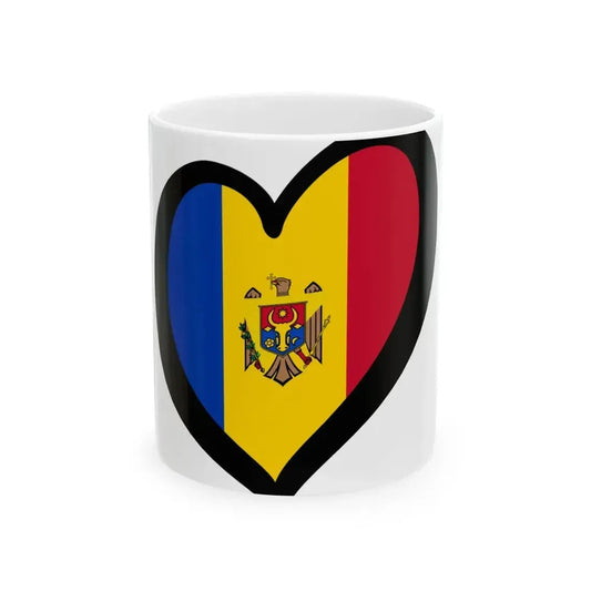 EuroMoldova (Moldova) White Coffee Mug 11oz - Go Mug Yourself
