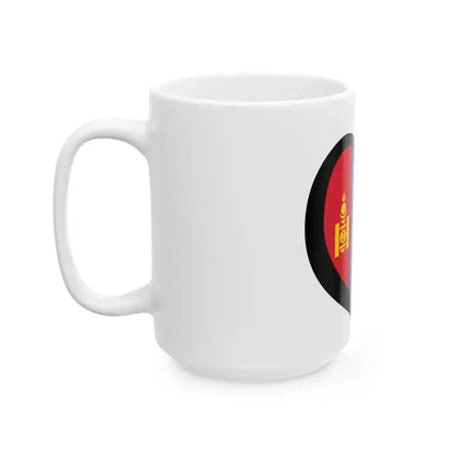 EuroMongolia (Mongolia) White Coffee Mug - Go Mug Yourself