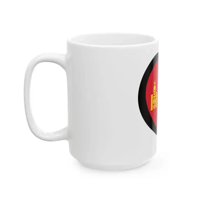 EuroMongoliaAnterior (Mongolia) White Coffee Mug - Go Mug Yourself
