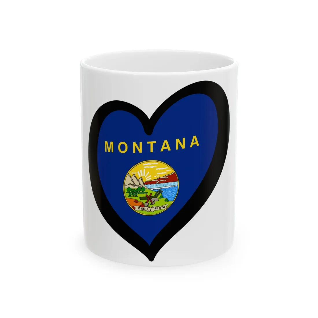 EuroMontana (United States) White Coffee Mug 11oz - Go Mug Yourself
