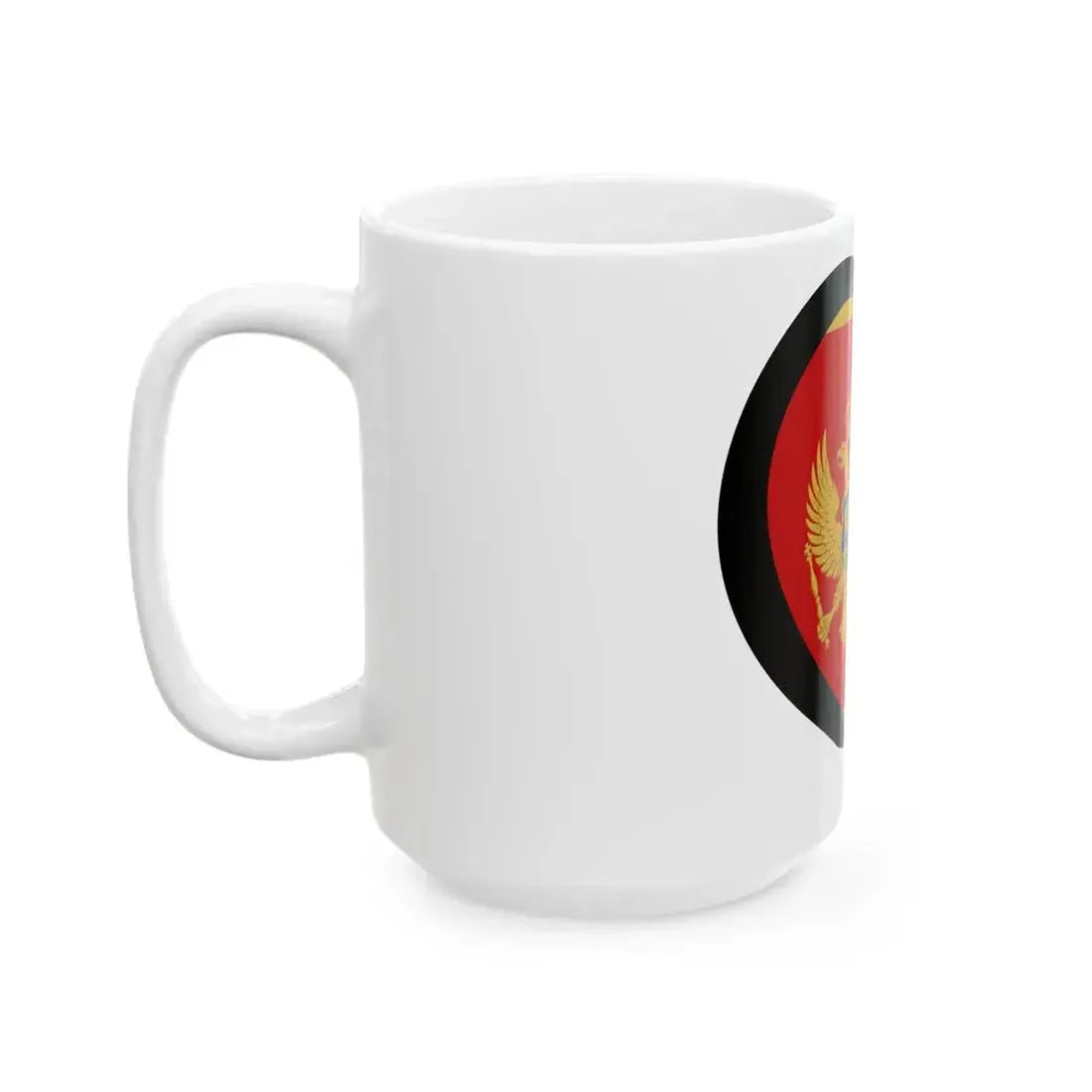 EuroMontenegroAnterior (Montenegro) White Coffee Mug - Go Mug Yourself
