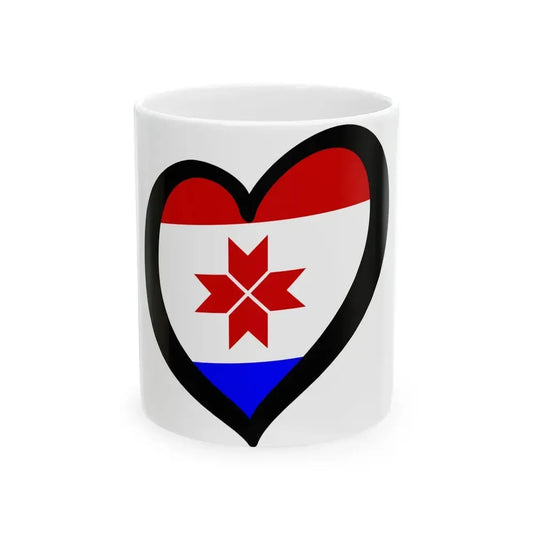 EuroMordovia (Russia) White Coffee Mug 11oz - Go Mug Yourself
