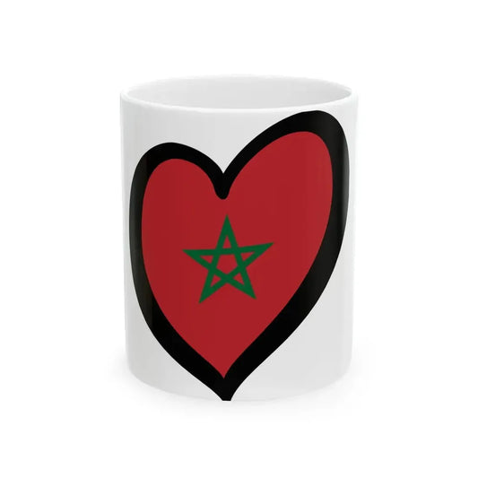EuroMorocco (Morocco) White Coffee Mug 11oz - Go Mug Yourself
