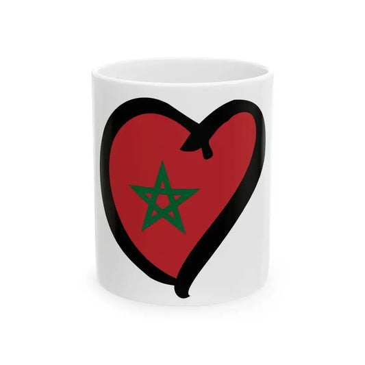EuroMoroccoAnterior (Morocco) White Coffee Mug 11oz - Go Mug Yourself