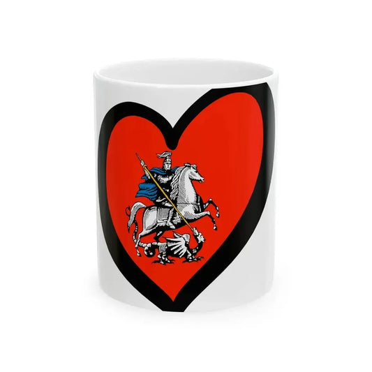 EuroMoscu 1994-1995 (Russia) White Coffee Mug 11oz - Go Mug Yourself