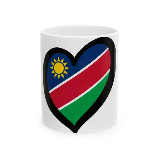 EuroNamibia (Namibia) White Coffee Mug 11oz - Go Mug Yourself