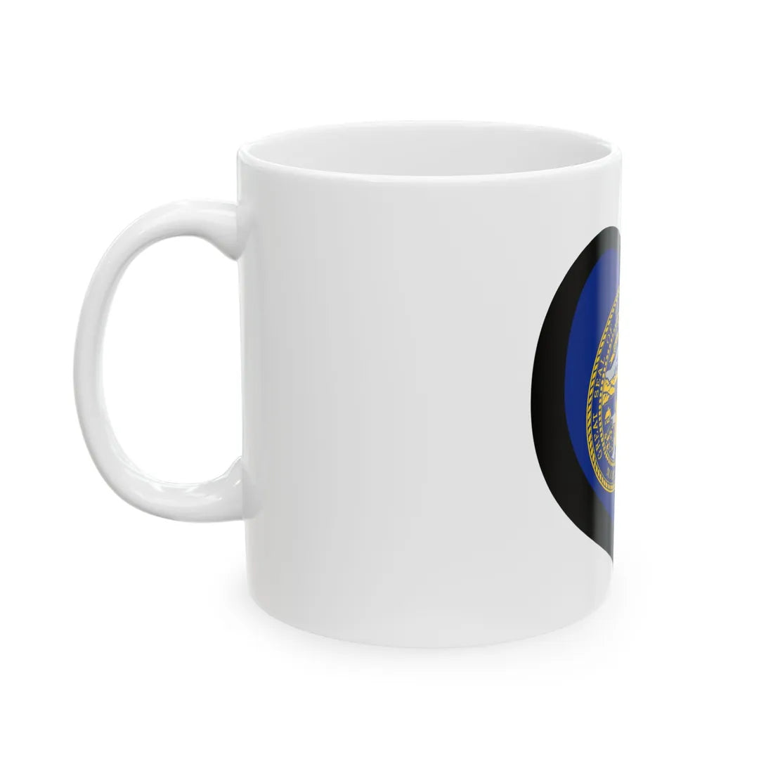 EuroNebraska (United States) White Coffee Mug - Go Mug Yourself