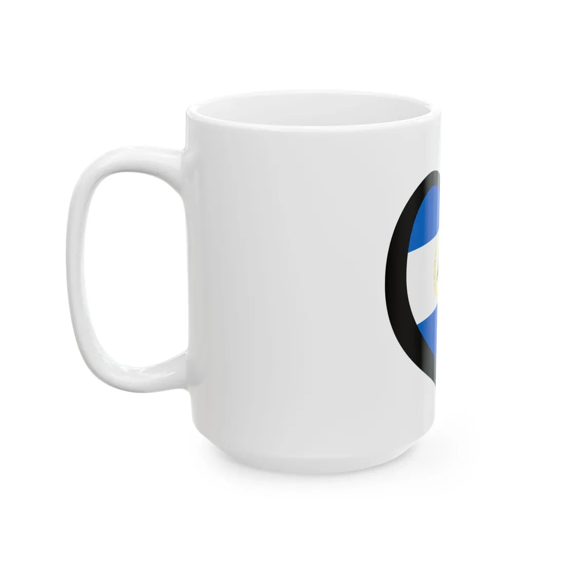 EuroNicaragua 1908-1971 (Nicaragua) White Coffee Mug - Go Mug Yourself