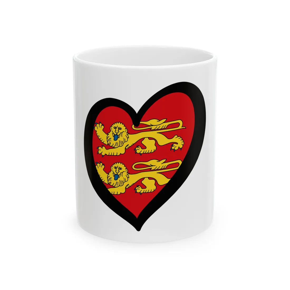 EuroNormandia (France) White Coffee Mug 11oz - Go Mug Yourself