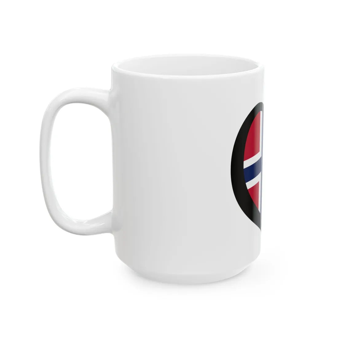 EuroNoruega (Norway) White Coffee Mug - Go Mug Yourself