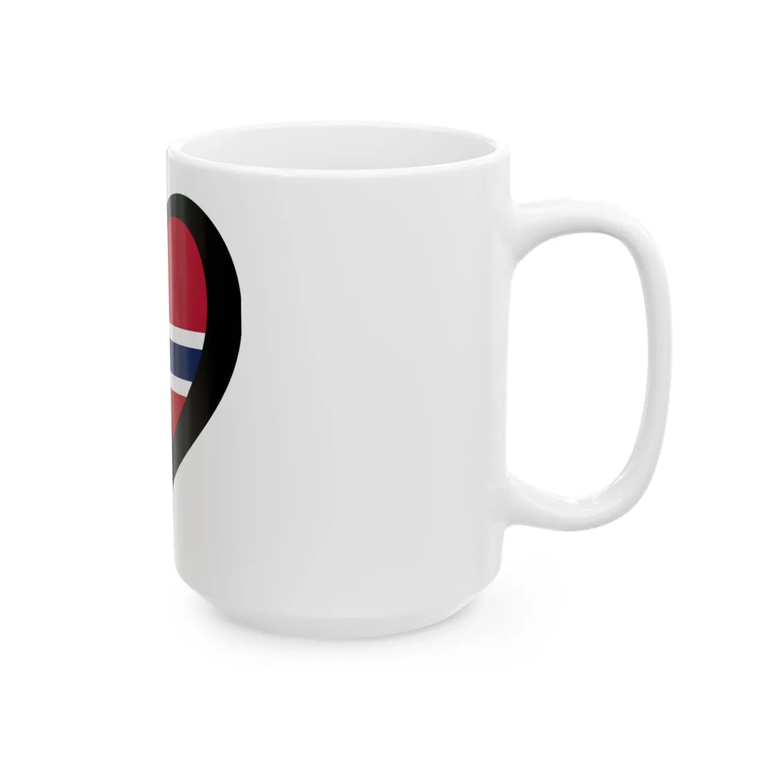 EuroNoruega (Norway) White Coffee Mug - Go Mug Yourself