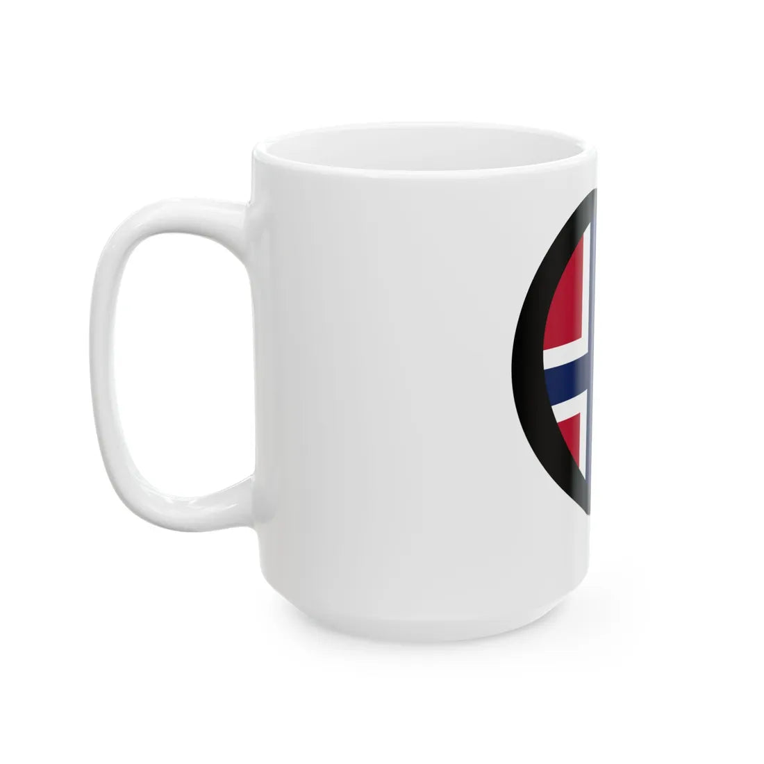 EuroNoruegaAnterior (Norway) White Coffee Mug - Go Mug Yourself