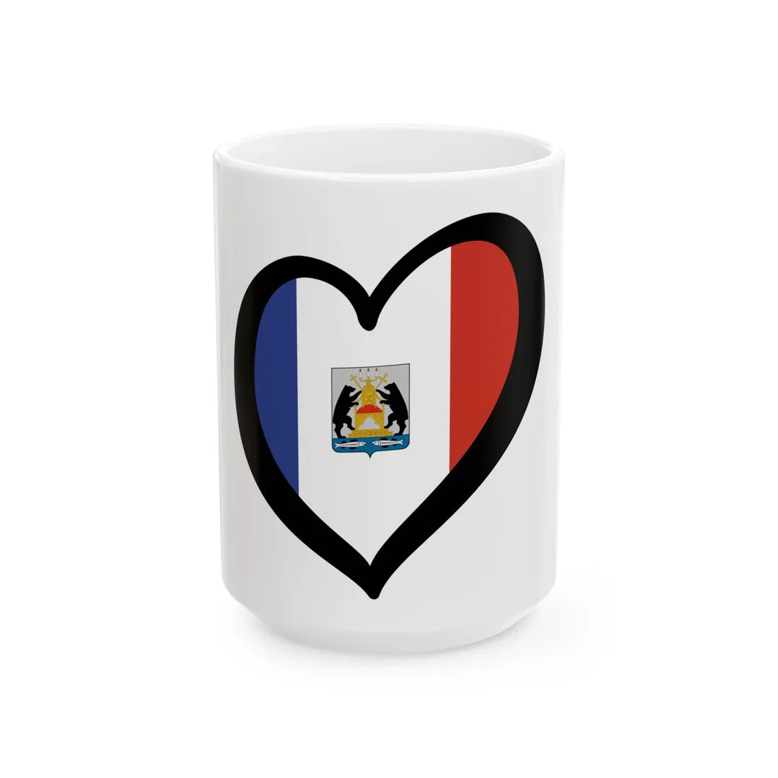 EuroNovgorod (Russia) White Coffee Mug 15oz - Go Mug Yourself