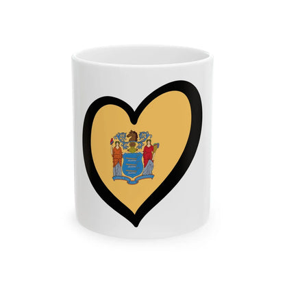 EuroNueva Jersey (United States) White Coffee Mug 11oz - Go Mug Yourself