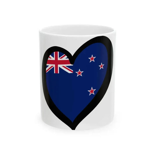 EuroNueva Zelanda (New Zealand) White Coffee Mug 11oz - Go Mug Yourself