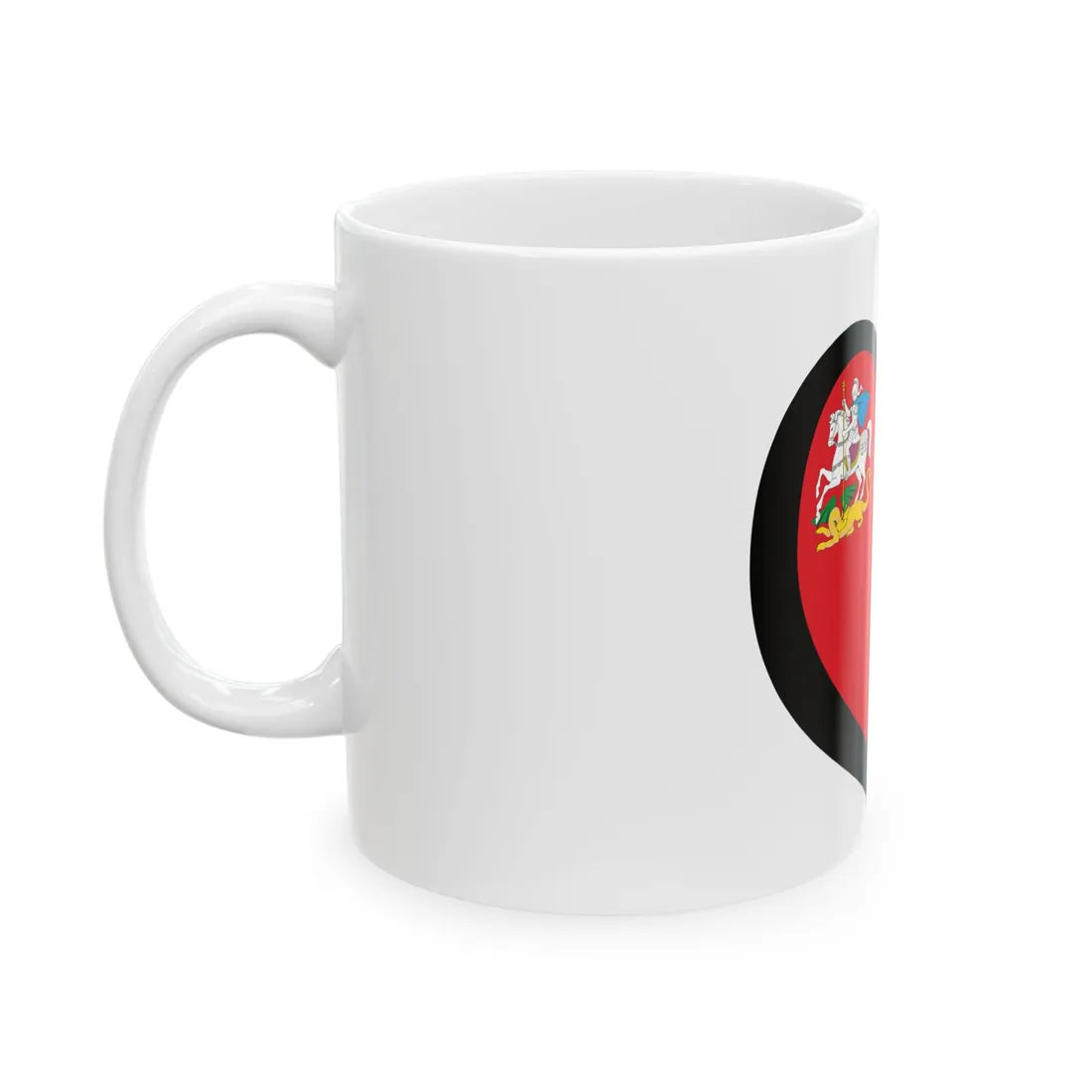 EuroOblast de Moscu (Russia) White Coffee Mug - Go Mug Yourself