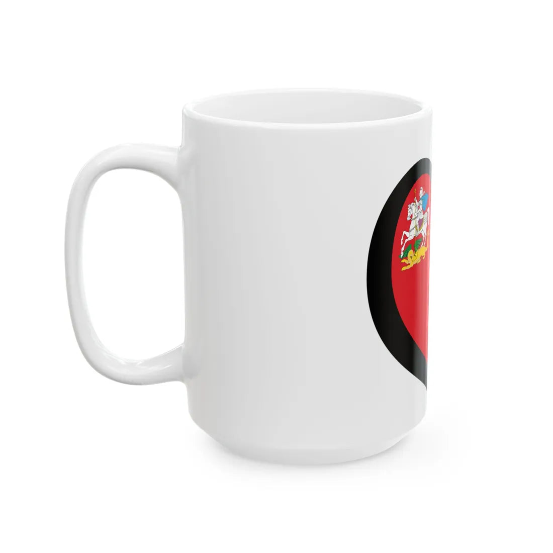 EuroOblast de Moscu (Russia) White Coffee Mug - Go Mug Yourself