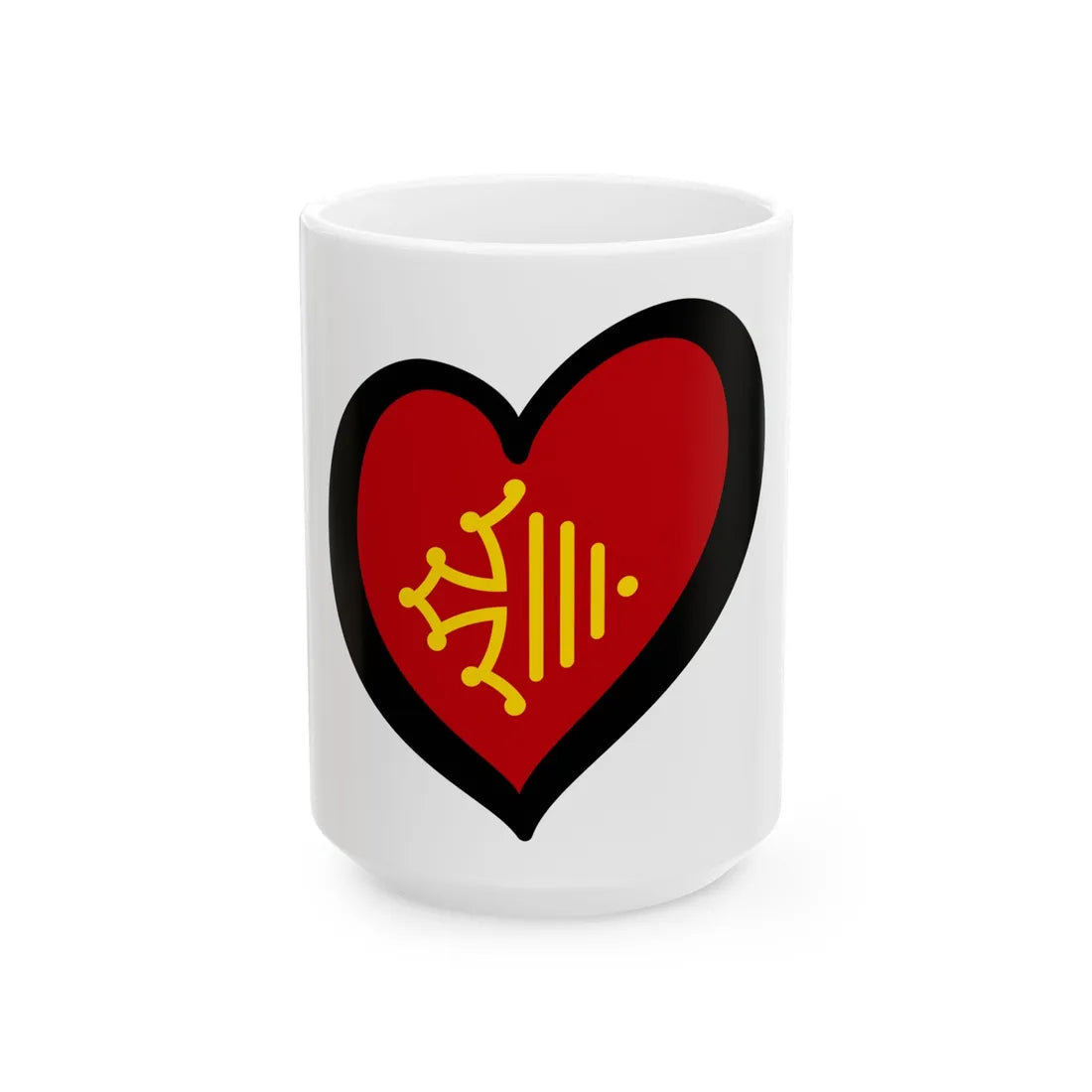 EuroOccitania (France) White Coffee Mug 15oz - Go Mug Yourself