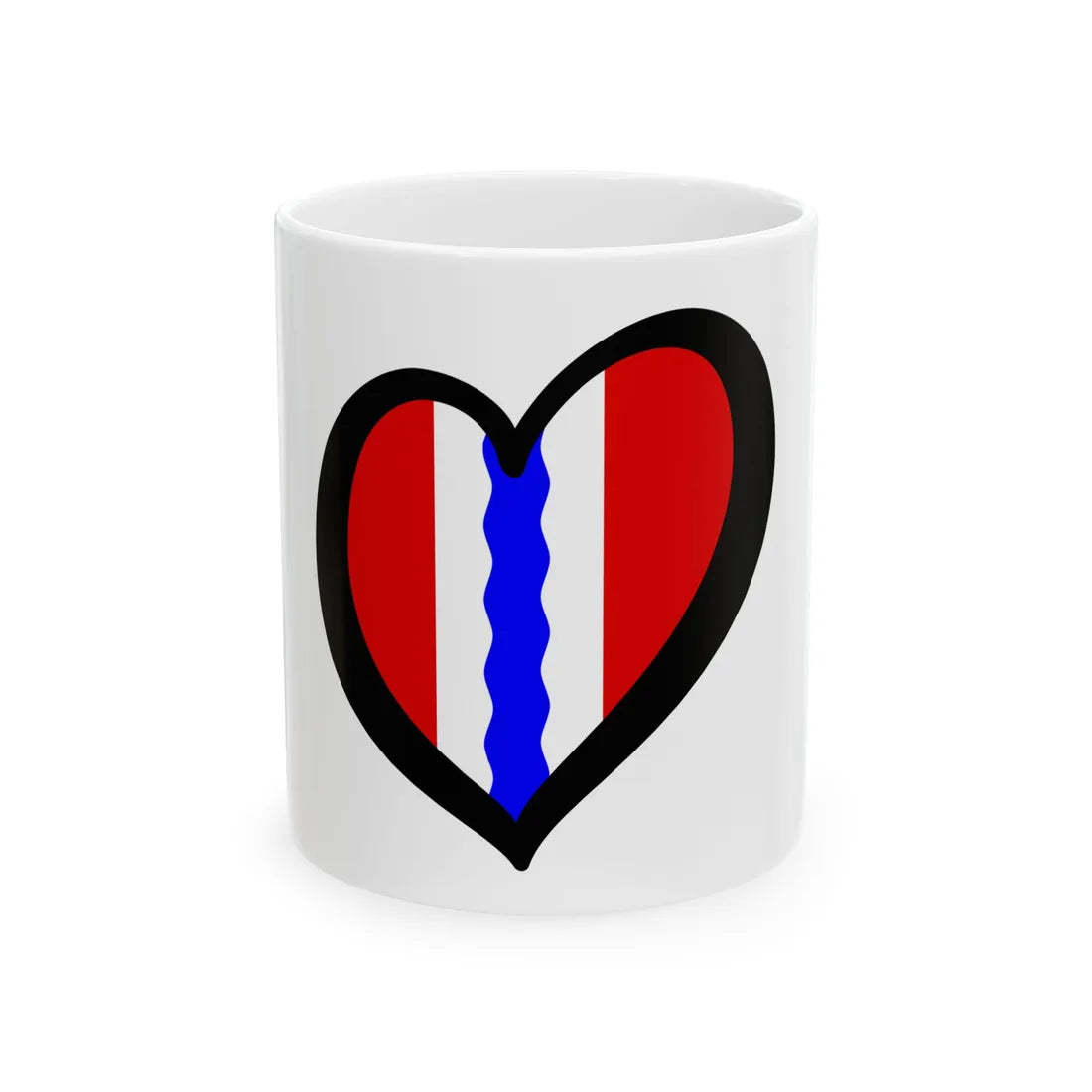 EuroOmsk (Russia) White Coffee Mug 11oz - Go Mug Yourself